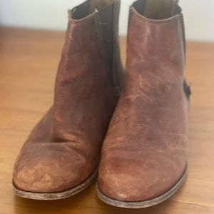 Frye women’s leather booties